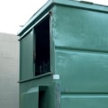 How is dumpster size calculated?