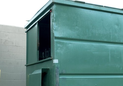 What is a commercial dumpster?